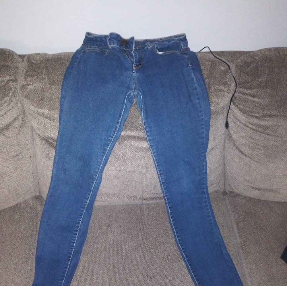 Straight leg jeans